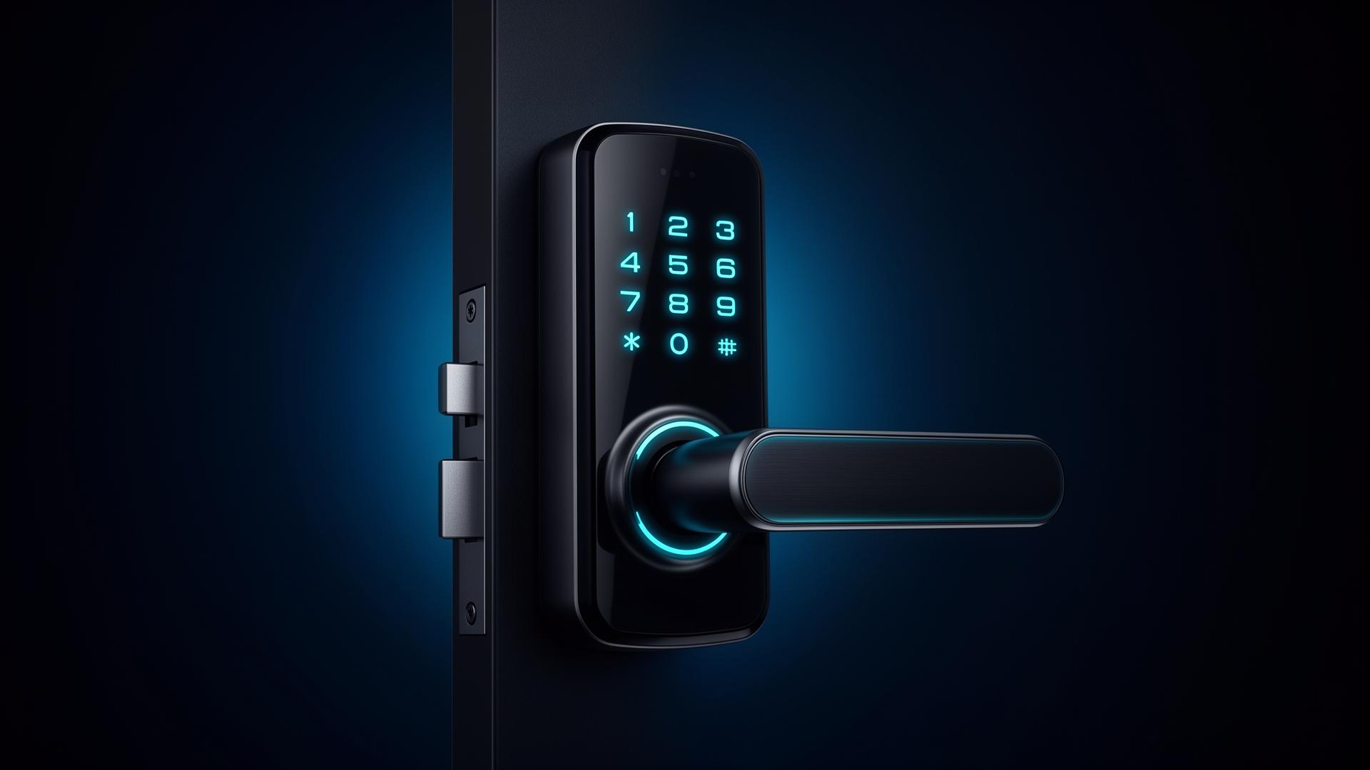 SMART-LOCK – elektroniczny zamek do drzwi z klawiaturą i klamką