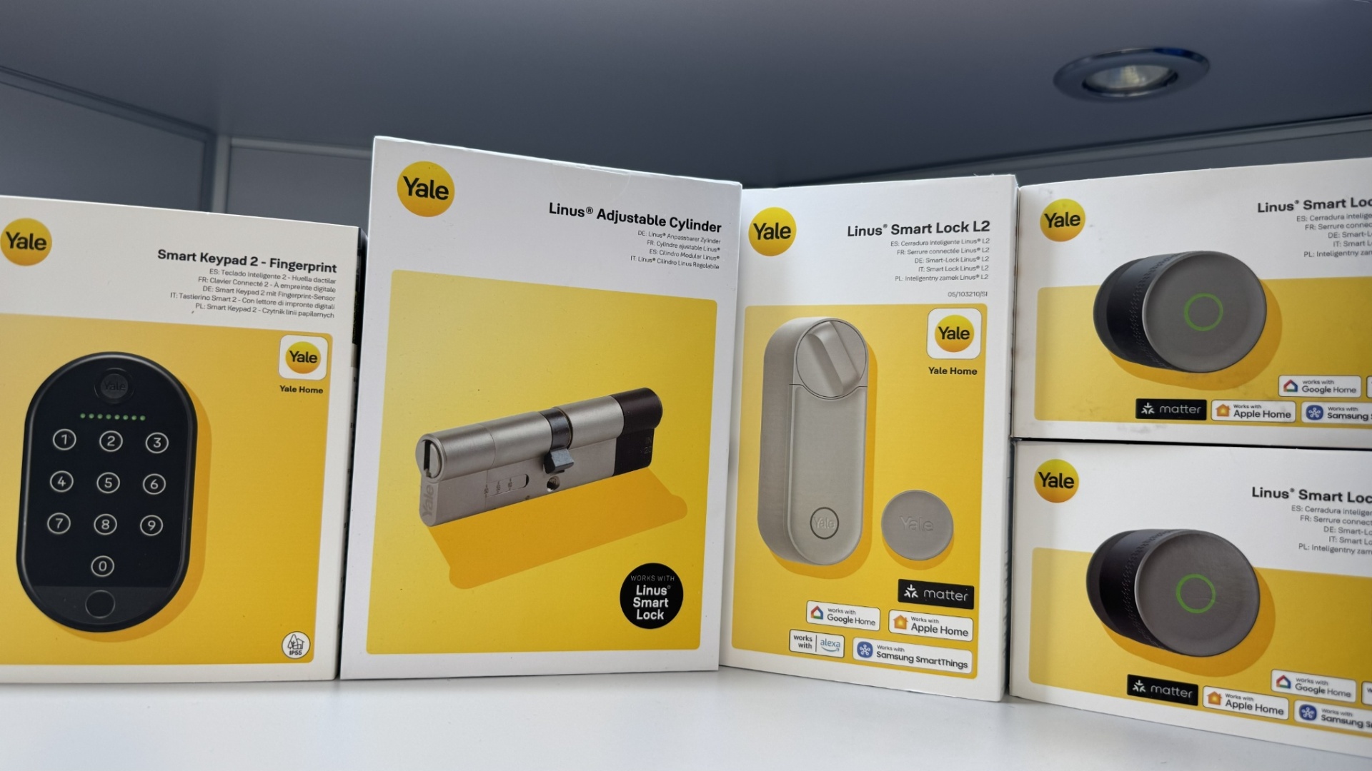 Kompleksowy serwis zamków i montaż nowych rozwiązań - Yale Linus Smart Lock L2