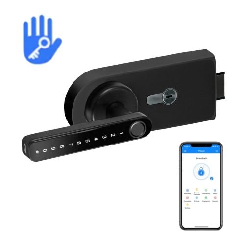 Zamek elektroniczny Smart-Lock do drzwi szklanych