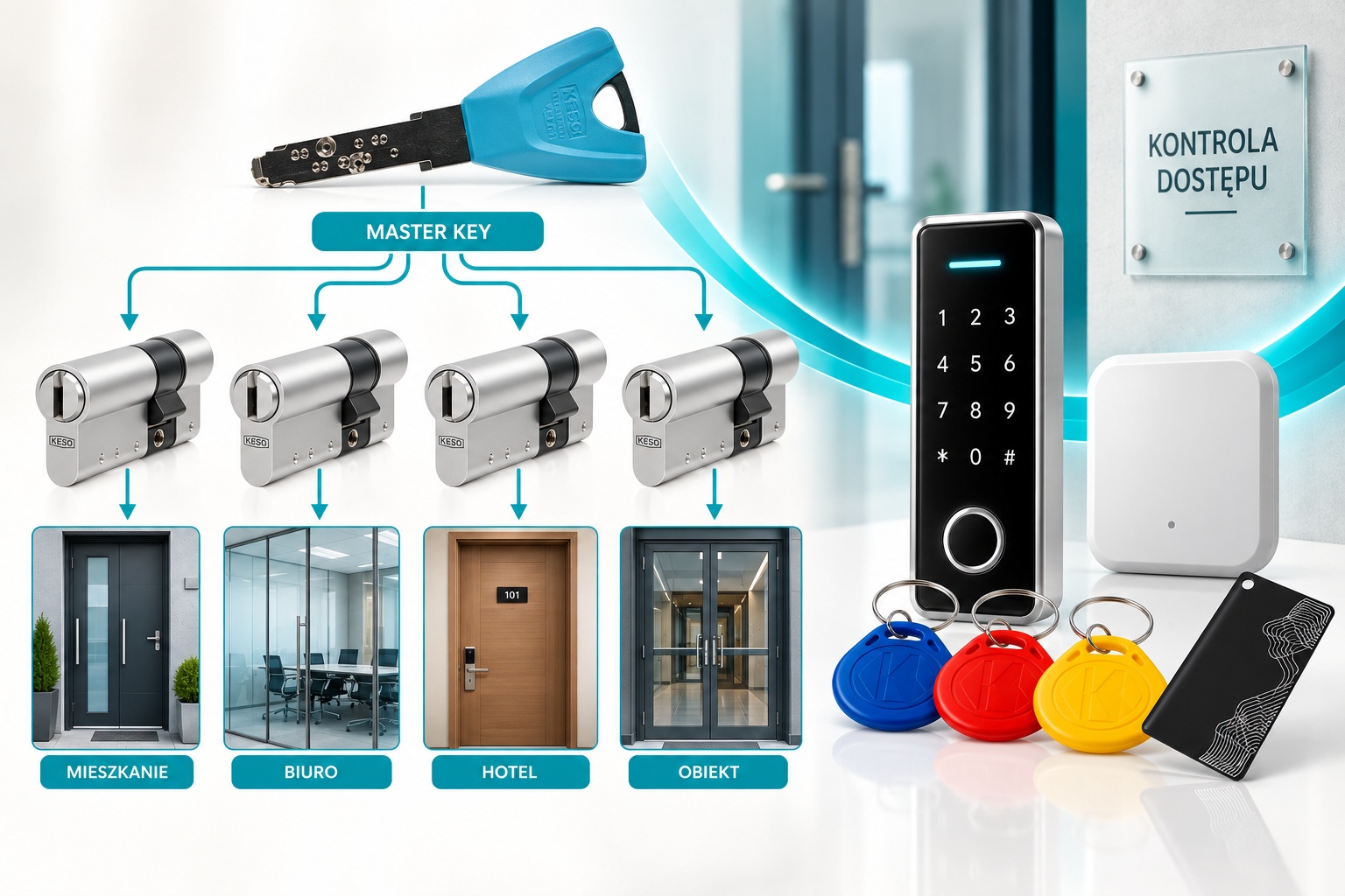Master-Key i kontrola dostępu Sopot
