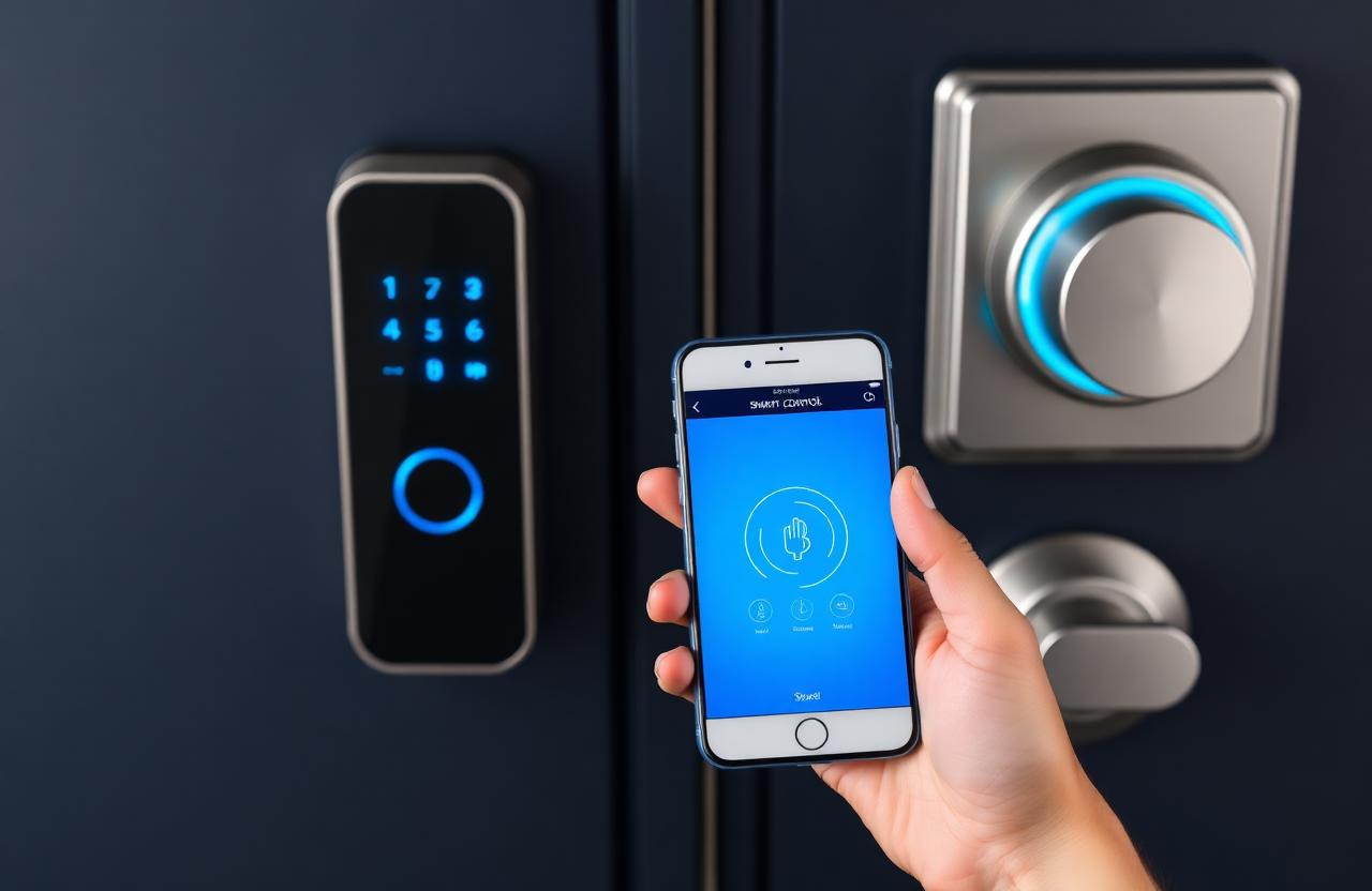 SMART-LOCK otwierany telefonem – aplikacja TTLock sterująca zamkiem