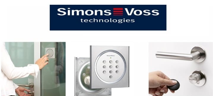 Elektroniczny zamek do drzwi Simons Voss