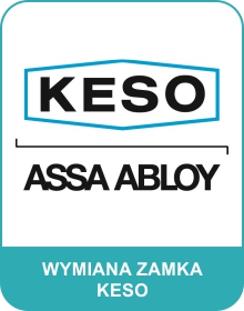 wymiana zamka Keso