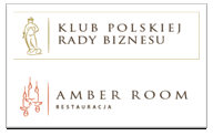 KLUB POLSKIEJ RADY BIZNESU, RESTAURACJAAMBER ROOM