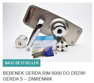 BĘBENEK GERDA RIM 6000 DO DRZWI GERDA S